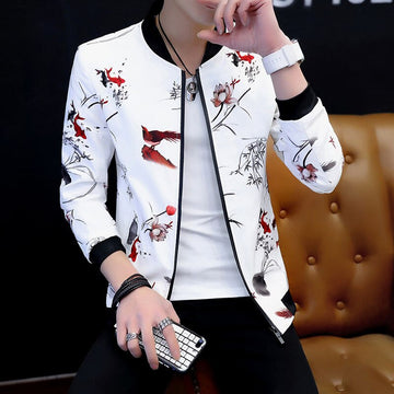 Wiaofellas New Spring Autumn Bomber Hooded Jacket Men Casual Slim Patchwork Windbreaker Jacket Male Outwear Zipper Thin Coat Brand Clothing